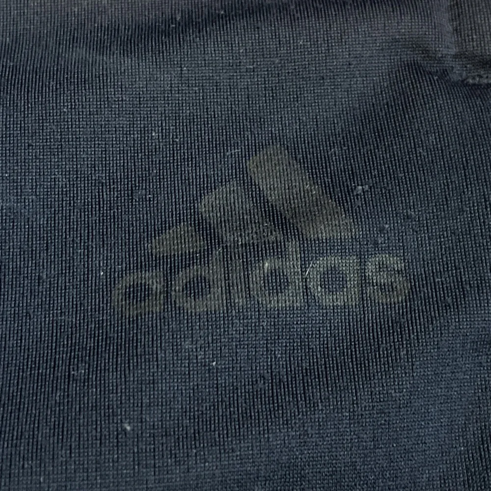 Large- Adidas Men's Navy Blue 3 Stripe Joggers